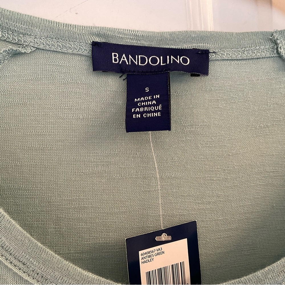 Bandolino Hadley Tunic Top - NWT - Size Small - Antibes Green - Picture 6 of 10